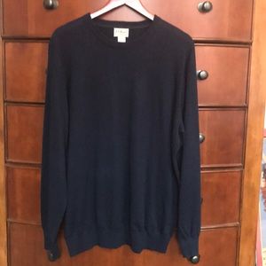 XL  L.L. Bean cotton/cashmere sweater
